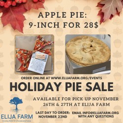 2024 Apple Pie Sale