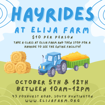 Hayrides in October 2024